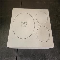 Phoenix AS-IS Google Nest Learning Thermostat (4th Gen) with  Nest Temperature Sensor (2nd Gen) - Polished Obsidian