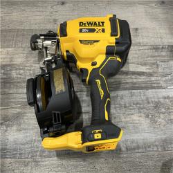 AS-IS DEWALT 20V MAX 15-Degree Electric Cordless Roofing Nailer (Tool Only)