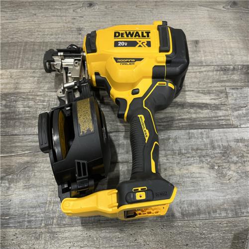 AS-IS DEWALT 20V MAX 15-Degree Electric Cordless Roofing Nailer (Tool Only)