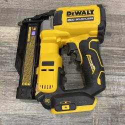 AS-IS DEWALT ATOMIC 20V MAX Lithium Ion Cordless 23 Gauge Pin Nailer Kit