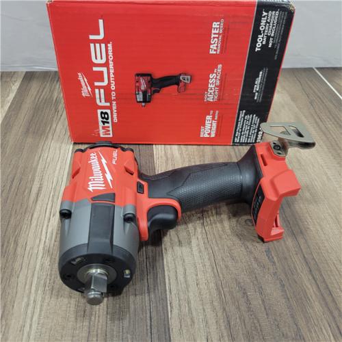 GOOD Milwaukee M18 18V Fuel 1/2  Mid-Torque Impact Wrench Cordless Lithium-Ion Brushless with Friction Ring 2962-20