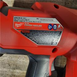 HOUSTON LOCATION - AS-IS Milwaukee 2841-20 18V Cordless Gen II 16 Gauge Angled Finish Nailer (Tool Only)