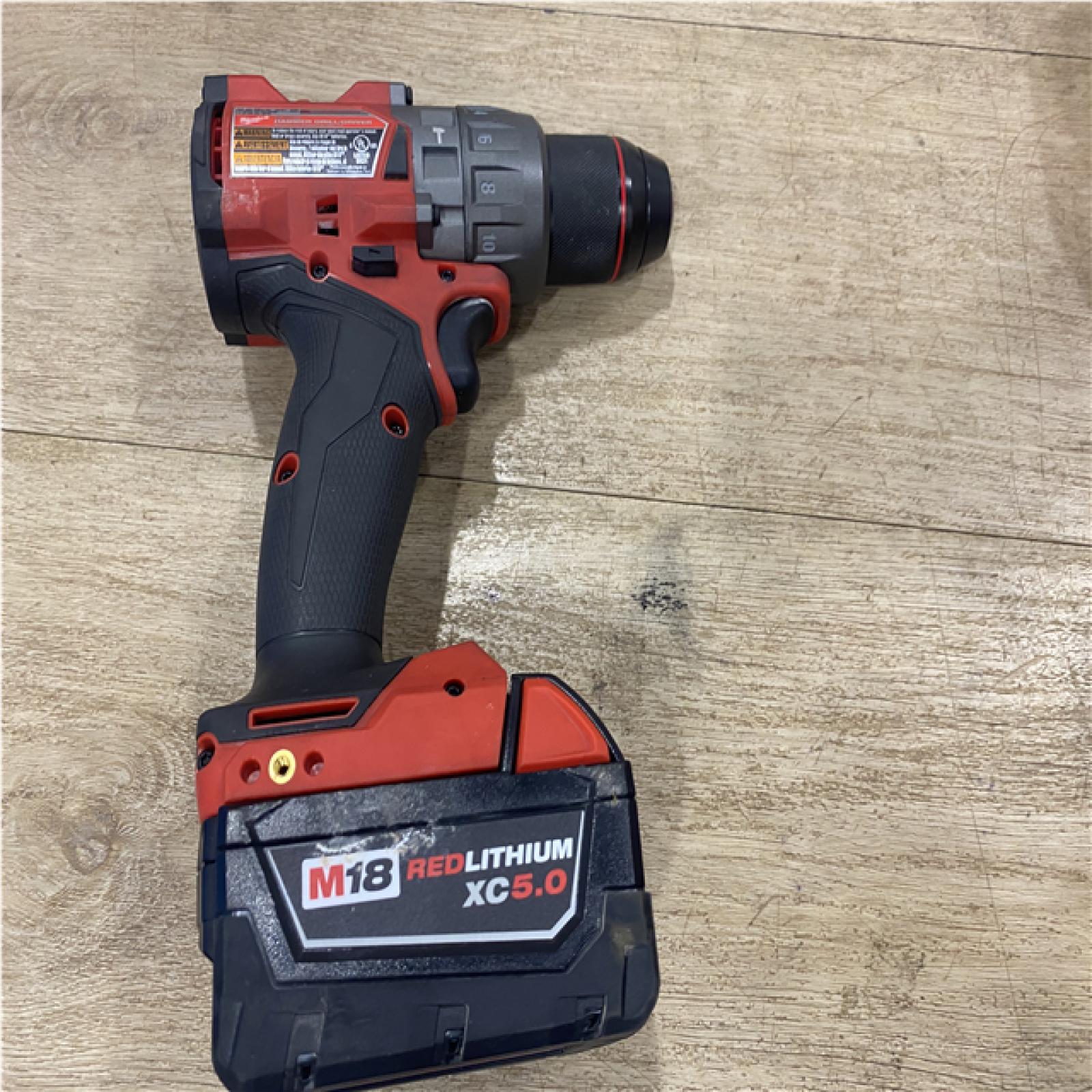 AS-IS Milwaukee FUEL 18V Lithium-Ion Brushless Cordless Hammer Drill and Impact Driver Combo Kit