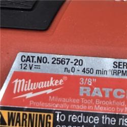 AS-IS Milwaukee 2567-20 M12 FUEL 3/8 in. Cordless High Speed Ratchet (Tool Only)