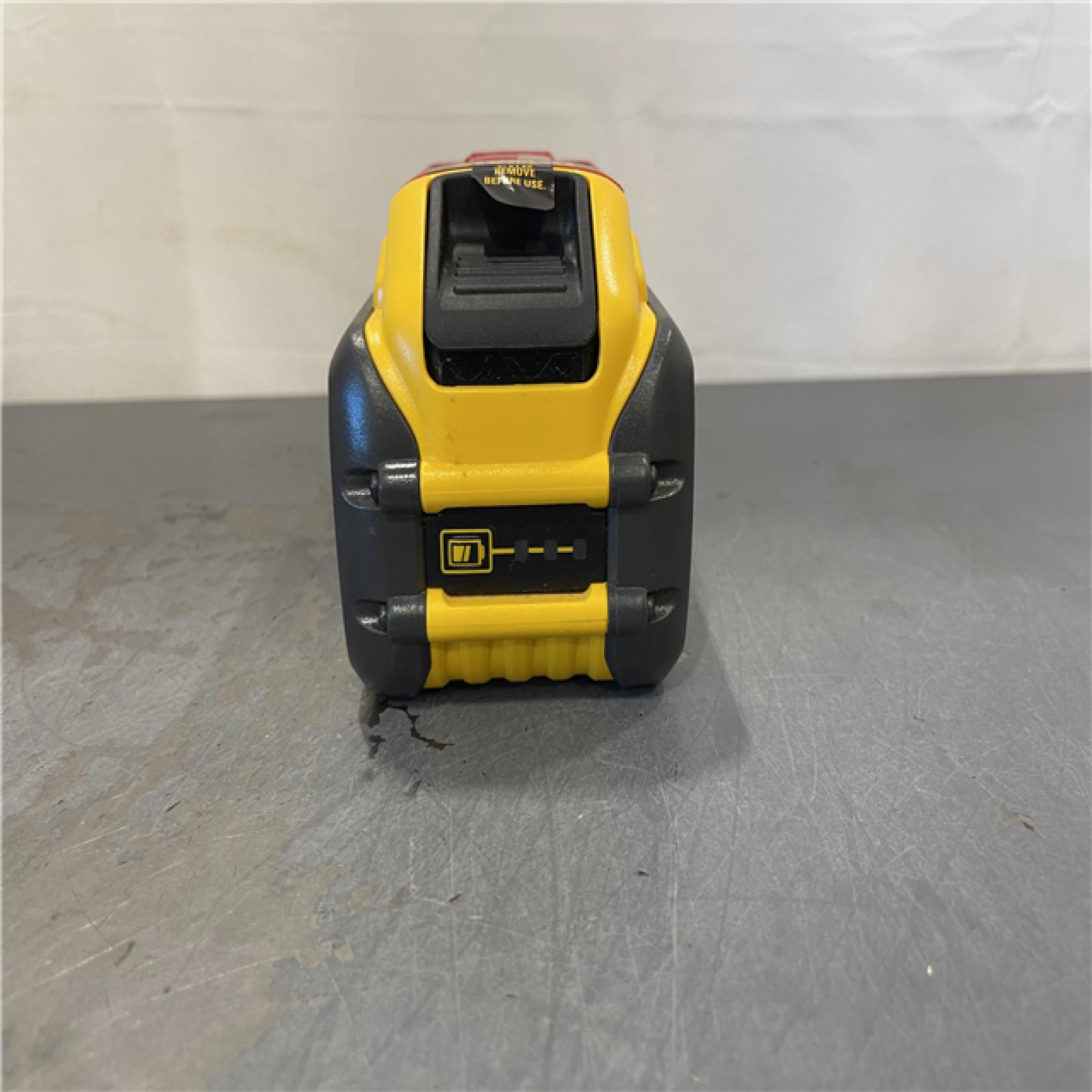 AS-IS - DeWalt FLEXVOLT 20V/60V MAX Lithium-Ion 12.0Ah Battery and Fan Cooled Fast Charger