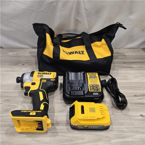AS-IS DEWALT 20V MAX Cordless 1/4 in. Impact Driver Kit