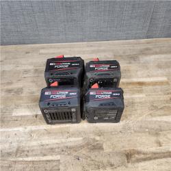 HOUSTON LOCATION - AS-IS MILWAUKEE FORGE BATTERY PACK QTY - 4