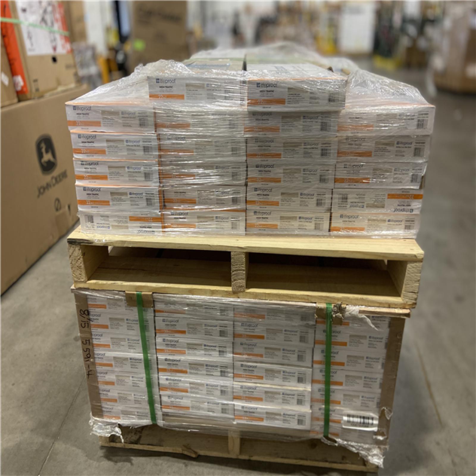 DALLAS LOCATION - Lifeproof Chiffon Lace Oak 22 MIL x 8.7 in. W x 48 in. L Click Lock Waterproof Luxury Vinyl Plank Flooring (20.1 sqft/case) - 50 CASES