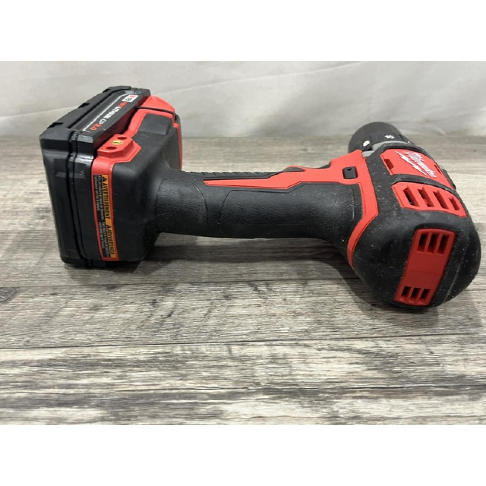 AS-IS Milwaukee 18V Lithium-Ion Cordless Drill Driver/Impact Driver Combo Kit