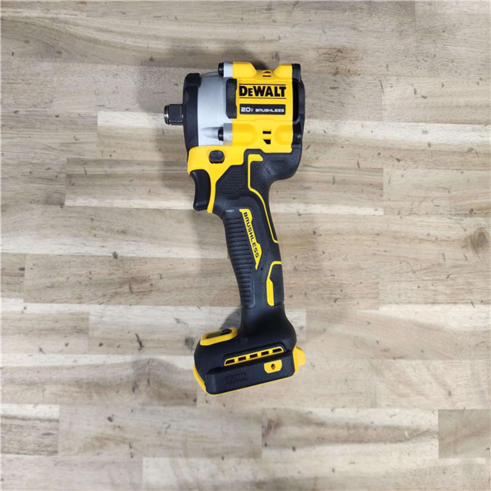 HOUSTON LOCATION - AS-IS DeWalt 20V MAX ATOMIC 1/2 in. Cordless Brushless Compact Impact Wrench (TOOL ONLY)