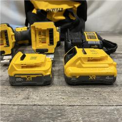 AS-IS DEWALT 20V XR Lithium-Ion Cordless 2-Tool Combo Kit