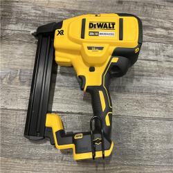 AS-IS DEWALT 20V MAX XR Lithium-Ion Cordless 18-Gauge Narrow Crown Stapler Kit