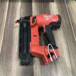 AS-IS Milwaukee  FUEL 18-Volt Lithium-Ion Brushless Cordless Gen II 18-Gauge Brad Nailer (Tool-Only)