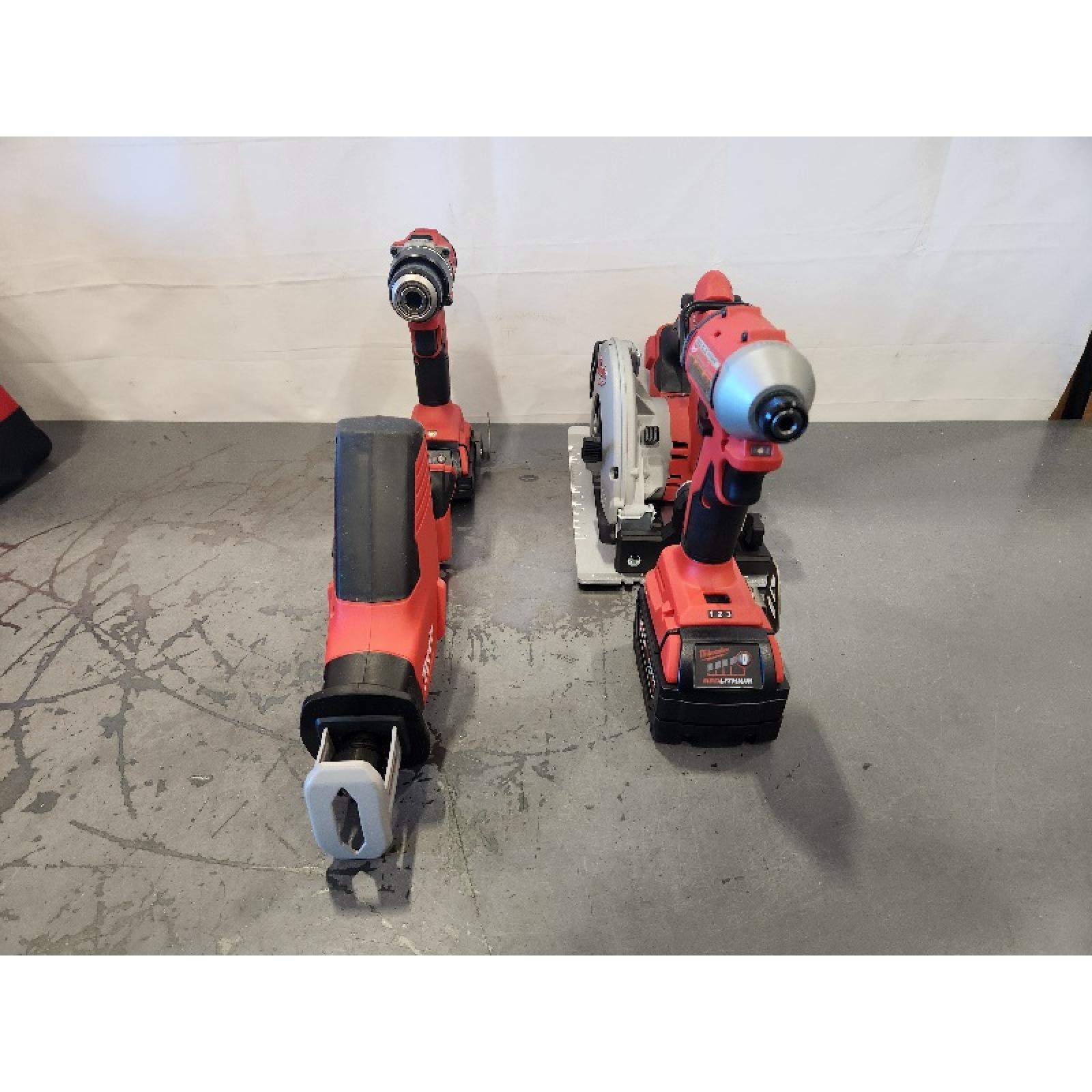 AS-IS- Milwaukee M18 4-Tool Combo Kit