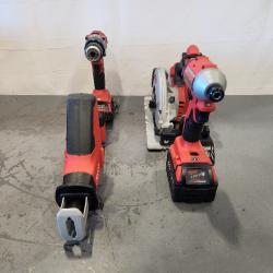 AS-IS- Milwaukee M18 4-Tool Combo Kit