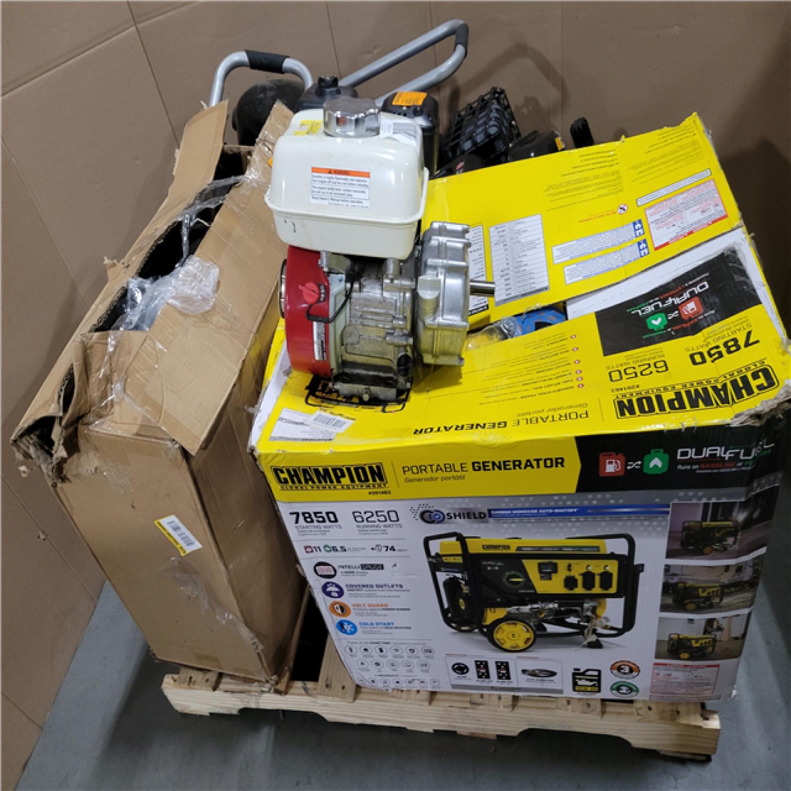 CALIFORNIA AS-IS OUTDOOR POWER EQUIPMENT