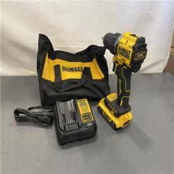 AS-IS - DEWALT ATOMIC COMPACT SERIES 20V MAX* Brushless Cordless 1/2 Drill/Driver Kit