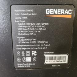 Phoenix Generac 1600W Output / 3200 Peak 1086Wh Portable Battery Power Station with Push Button Start and Solar Charging - GB1000
