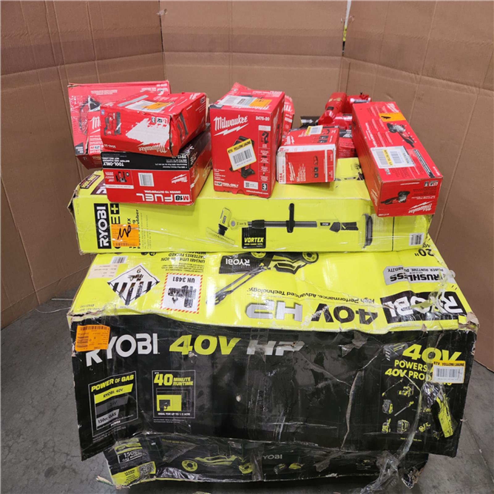 CALIFORNIA AS-IS TOOL PALLET