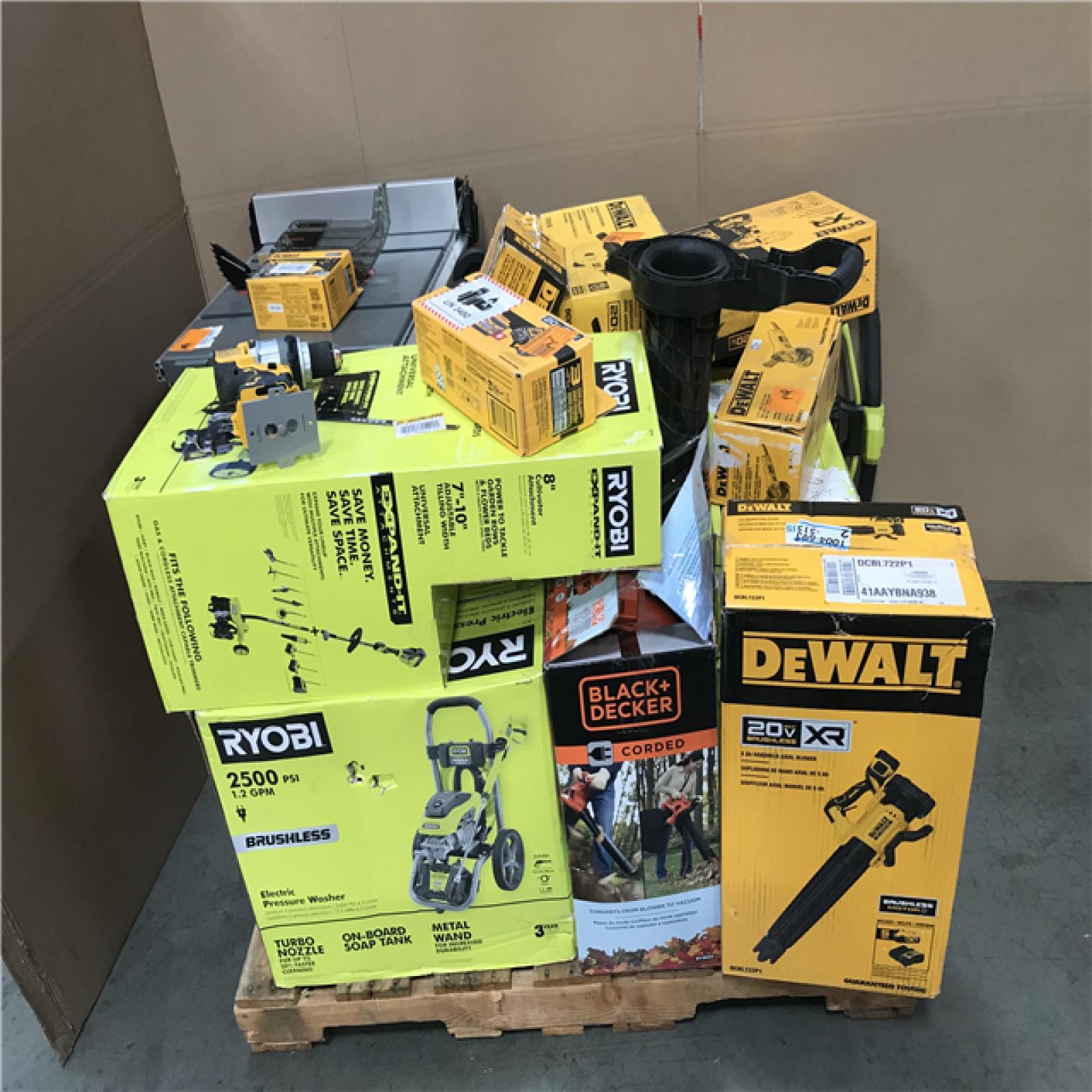 CALIFORNIA AS-IS TOOL PALLET