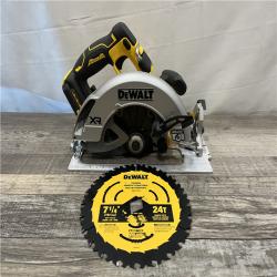 AS-IS DEWALT 20-Volt MAX 7-1/4 in. Cordless Circular Saw (Tool Only)
