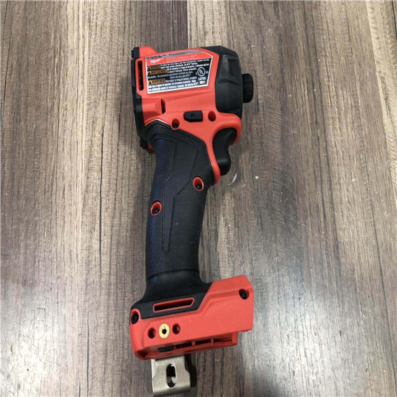 AS-IS Milwaukee  FUEL SURGE 18V Lithium-Ion Brushless Cordless 1/4 in. Hex Impact Driver (Tool-Only)