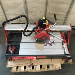 California LIKE-NEW Rubi Tools Dc-250 Python 1200 48In Wet Tile Saw 10In Blade