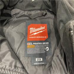 AS-IS Milwaukee Women's 2X-Large 12V Lithium-Ion Cordless AXIS Black Heated Vest Kit