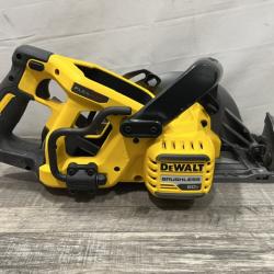 AS-IS DEWALT FLEXVOLT 60V MAX Cordless Brushless 7-1/4 in. Wormdrive Style Circular Saw (Tool Only)