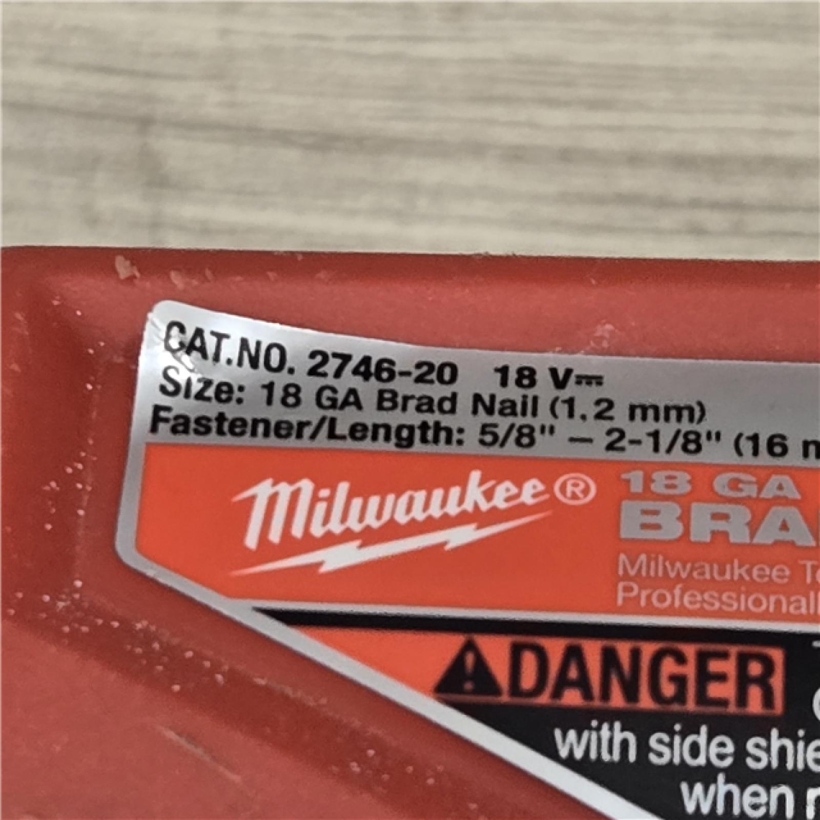 AS-IS Milwaukee M18 FUEL 18 Gauge Brad Nailer (TOOL ONLY)