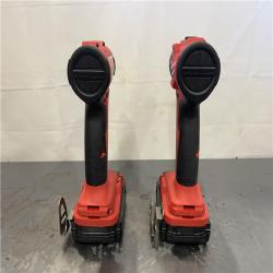 AS-IS- Milwaukee M18 Compact Brushless 2-Tool Combo Kit