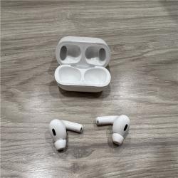 AS-IS Apple AirPods Pro (2nd Generation) with the USB-C MagSafe Charging Case