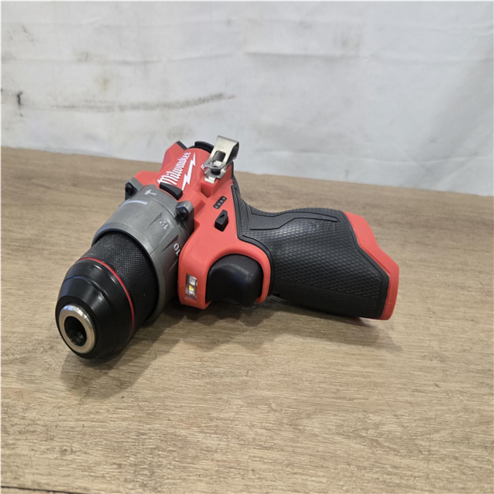 AS-IS Milwaukee FUEL 12-Volt Lithium-Ion Brushless Cordless Hammer Drill and Impact Driver Combo Kit