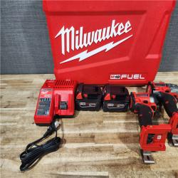 HOUSTON LOCATION - AS - IS Milwaukee FUEL 18V Lithium-Ion Brushless Cordless Hammer Drill and Impact Driver Combo Kit