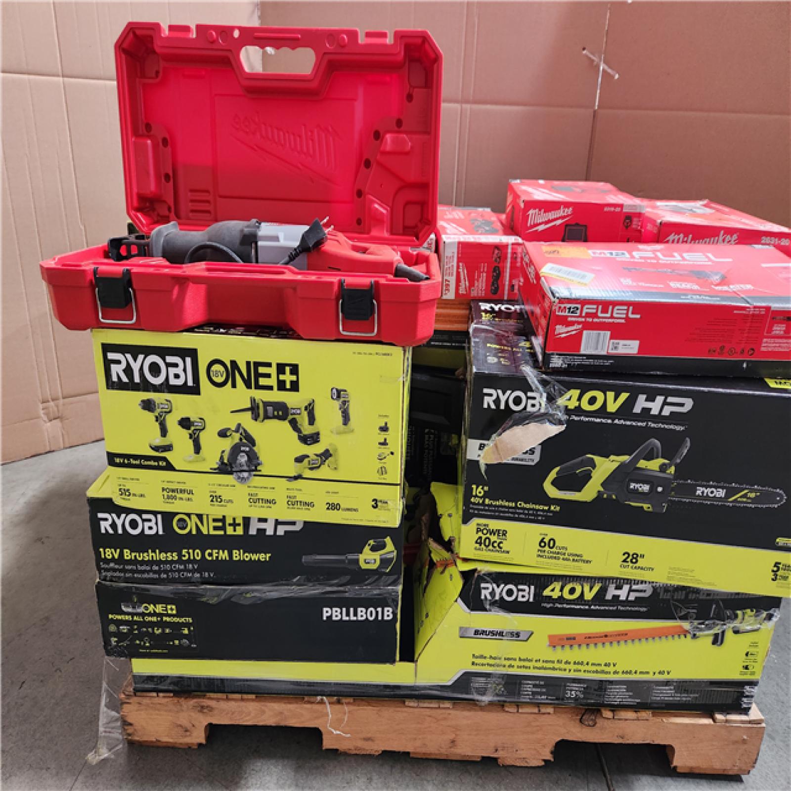 CALIFORNIA AS-IS TOOL PALLET