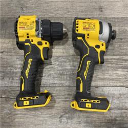 AS-IS DEWALT ATOMIC 20-Volt MAX Lithium-Ion Cordless Combo Kit
