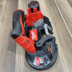 AS-IS Milwaukee   M12 12V Lithium-Ion Cordless Sub-Compact Band Saw (Tool-Only)
