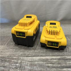 AS-IS DEWALT 20V MAX Lithium-Ion Battery Kit with 5.0Ah and 2.0Ah Battery and Charger