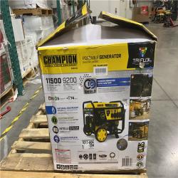 Dallas Location - As-Is Champion Power Equipment 11 500/9200-Watt Fuel Portable Generator