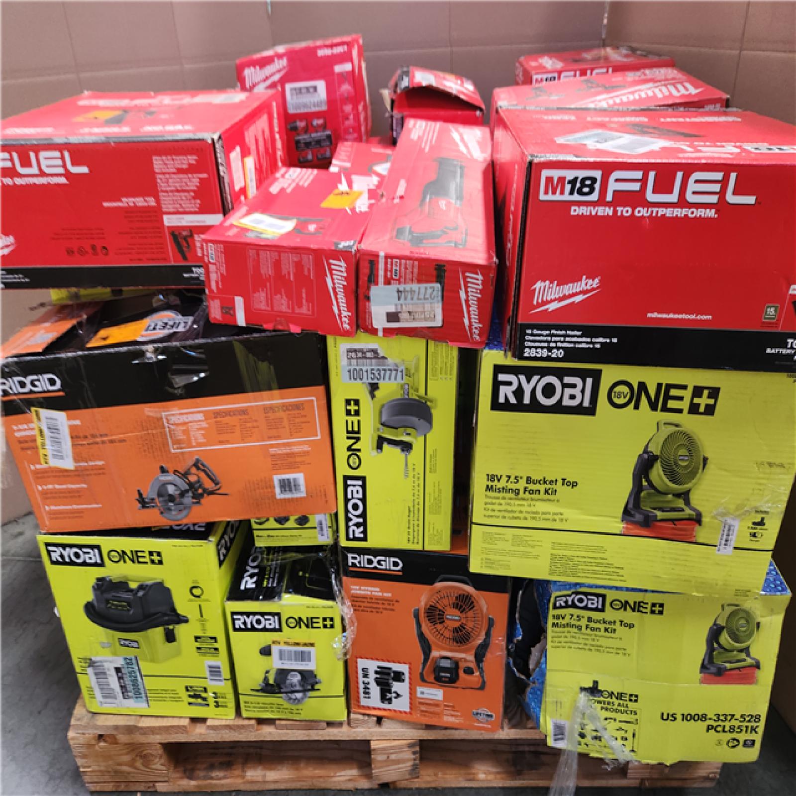 CALIFORNIA AS-IS TOOL PALLET