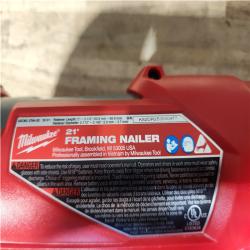 Houston Location AS-IS Milwaukee FUEL 3-1/2 in. 18-Volt 21-Degree Lithium-Ion Brushless Cordless Framing Nailer (Tool-Only)
