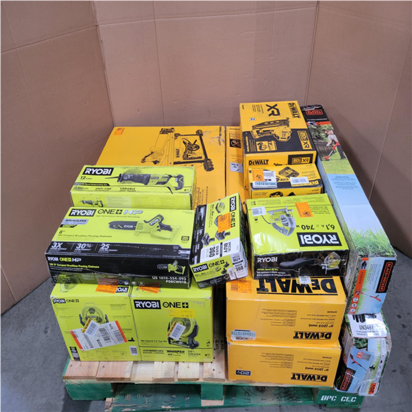 CALIFORNIA AS-IS TOOL PALLET
