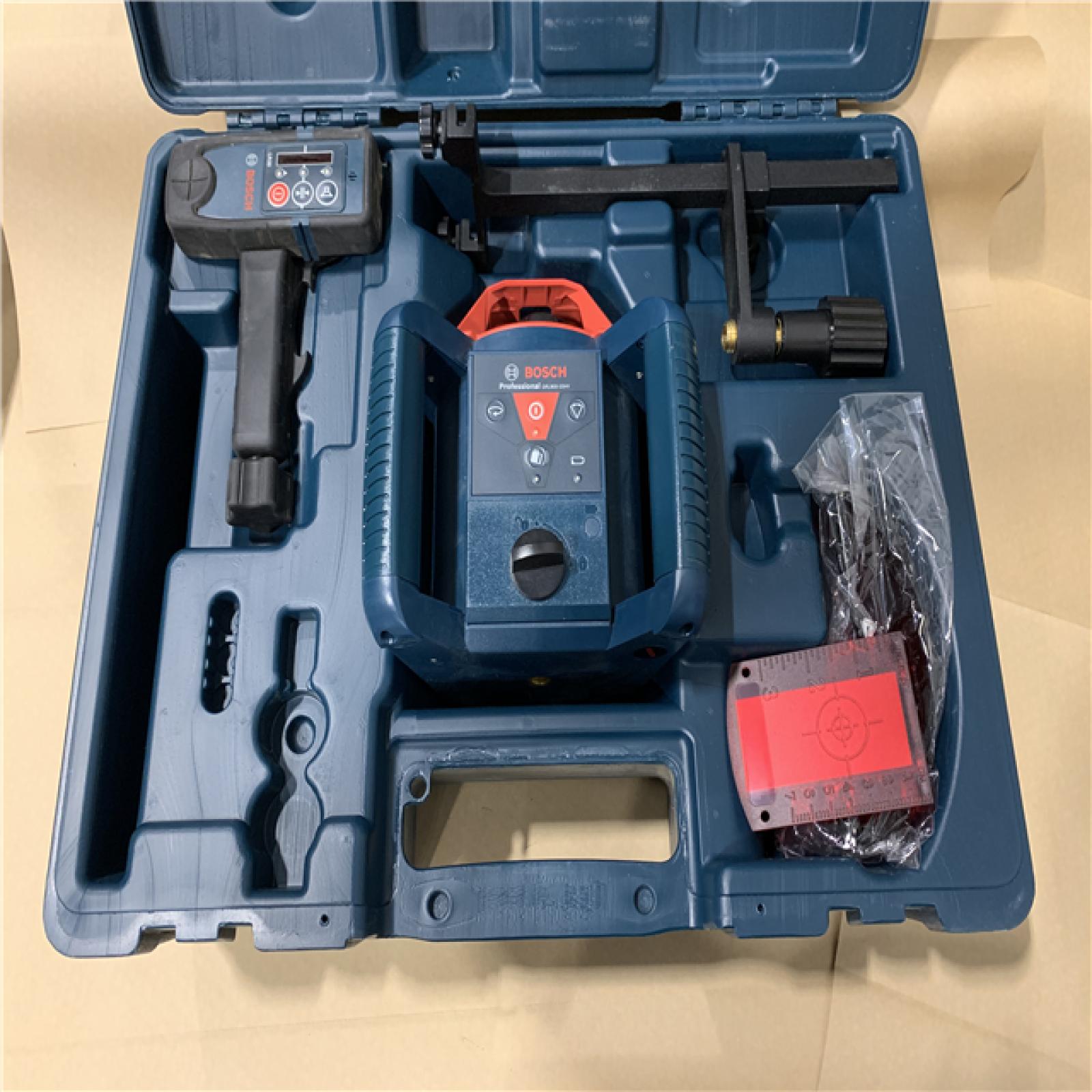 AS-IS - BOSCH GRL800-20HV SELF LEVELING ROTARY LASER KIT LR30 Receiver + Tripod
