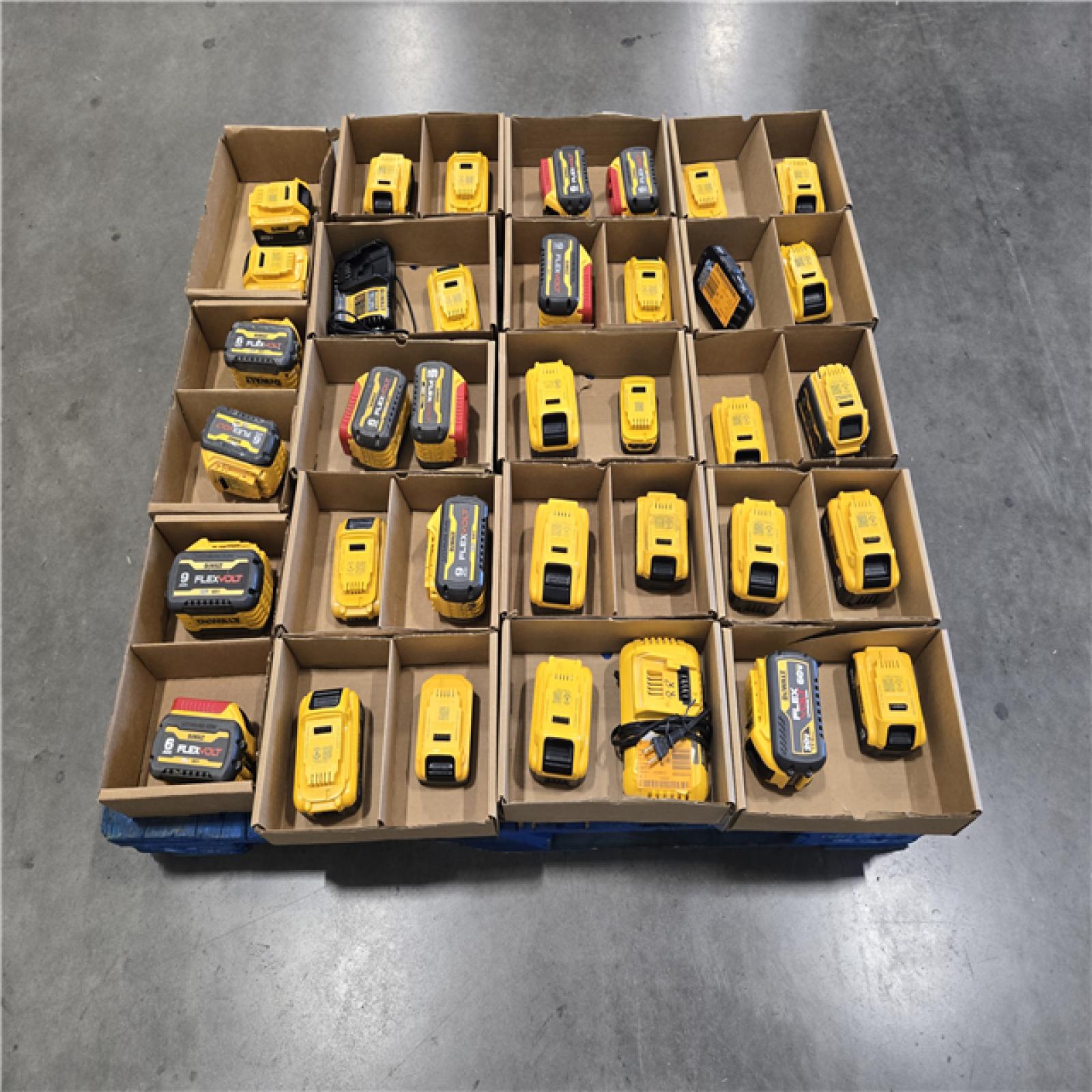 DALLAS LOCATION AS-IS- BATTERY PALLET