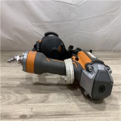 AS-IS RIDGID Pneumatic 15 Deg. 1-3/4 in. Coil Roofing Nailer