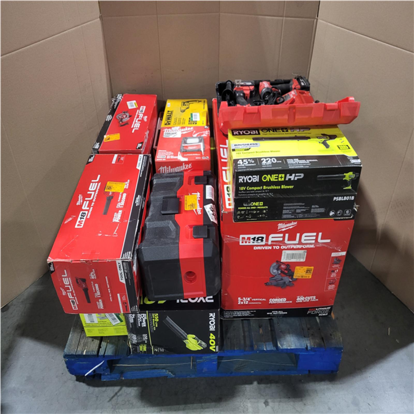 CALIFORNIA AS-IS TOOL PALLET