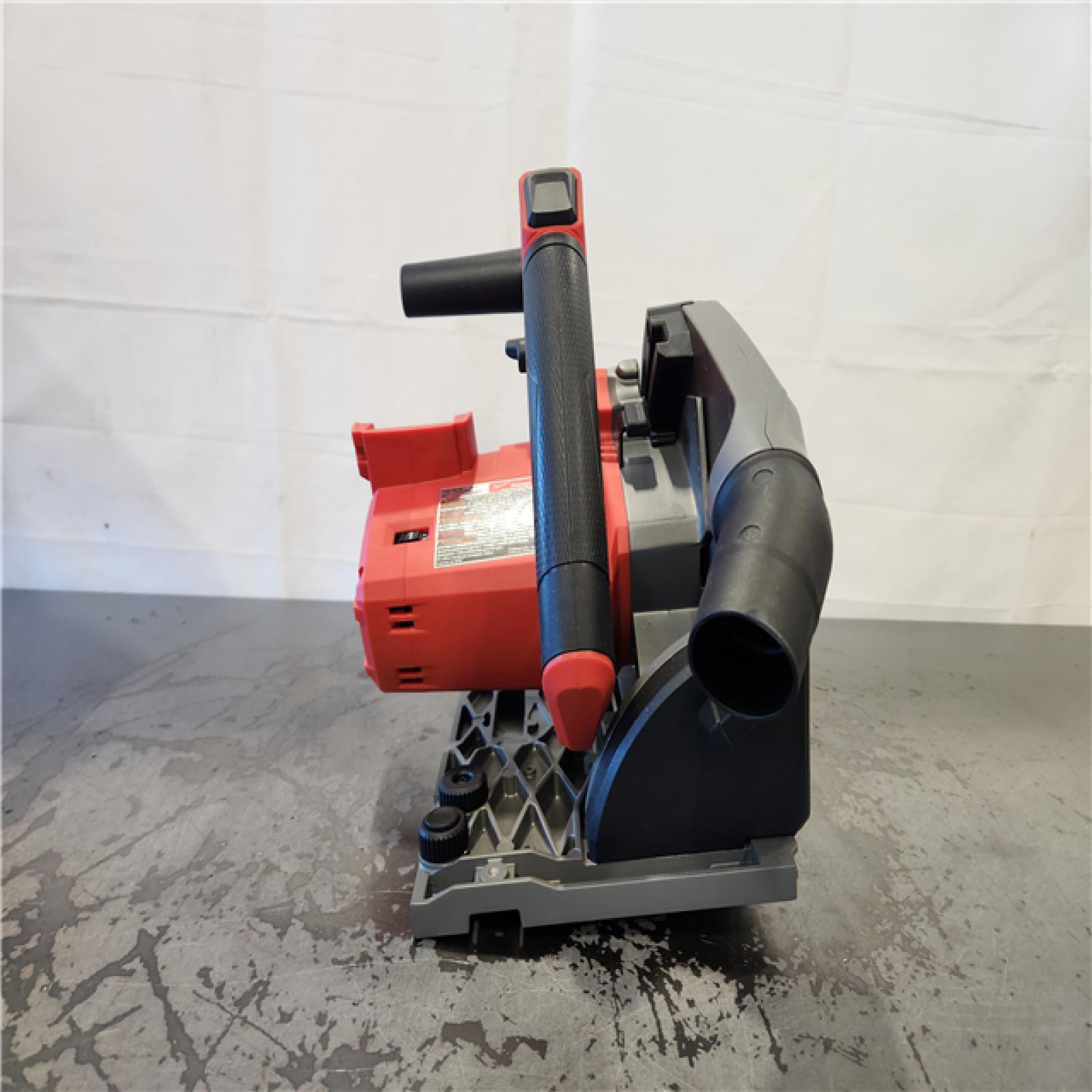 AS-IS- Milwaukee M18 FUEL 18V Lithium-Ion Cordless Brushless 6-1/2 in. Plunge Cut Track Saw (Tool-Only)