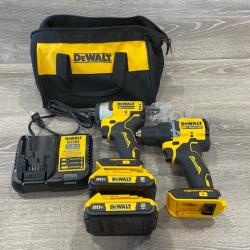 AS-IS  DEWALT ATOMIC 20-Volt MAX Lithium-Ion Cordless Combo Kit