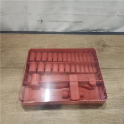 LIKE-NEW- 3/8 in. Drive SAE/Metric Ratchet and Socket Mechanics Tool Set (29-Piece)