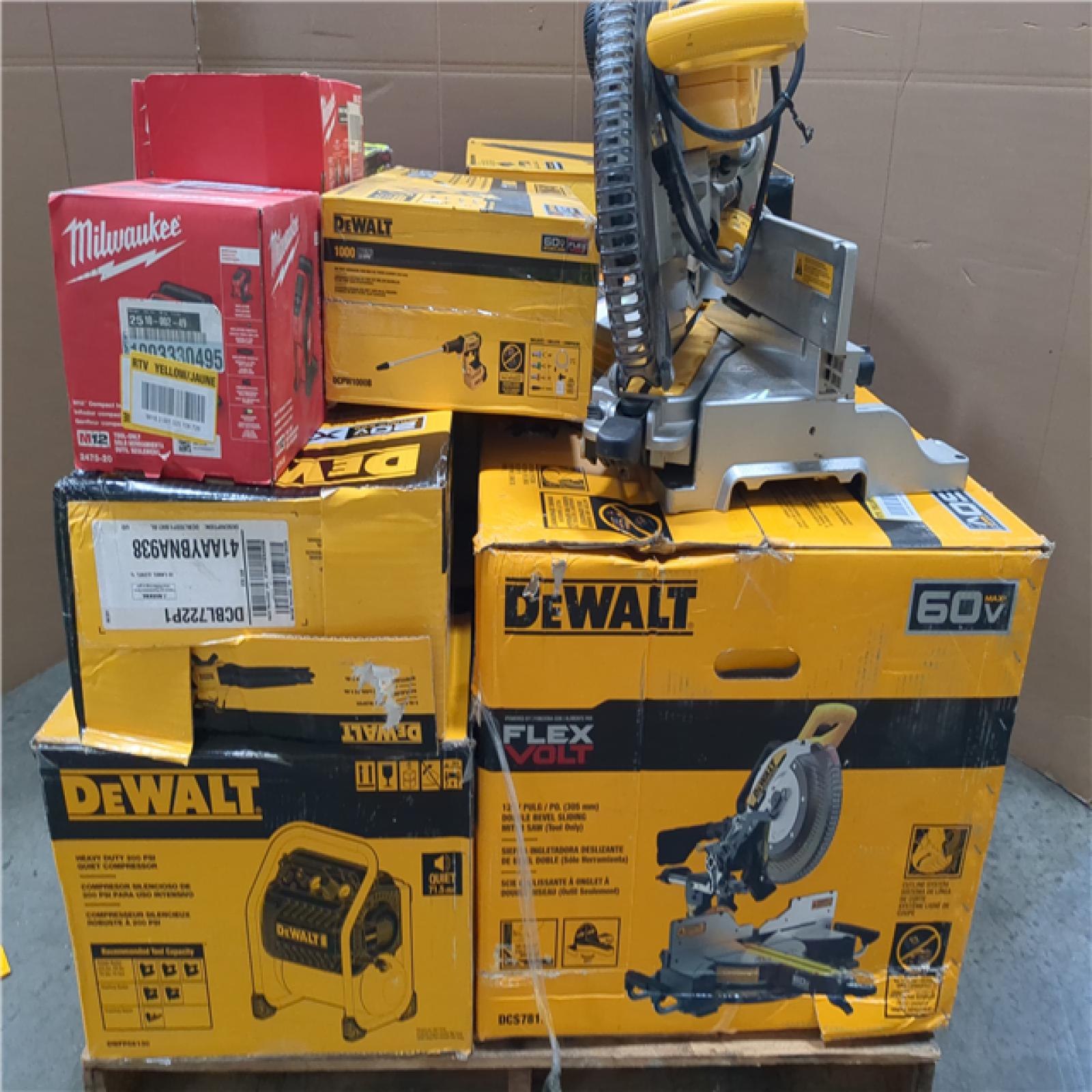 CALIFORNIA AS-IS TOOL PALLET